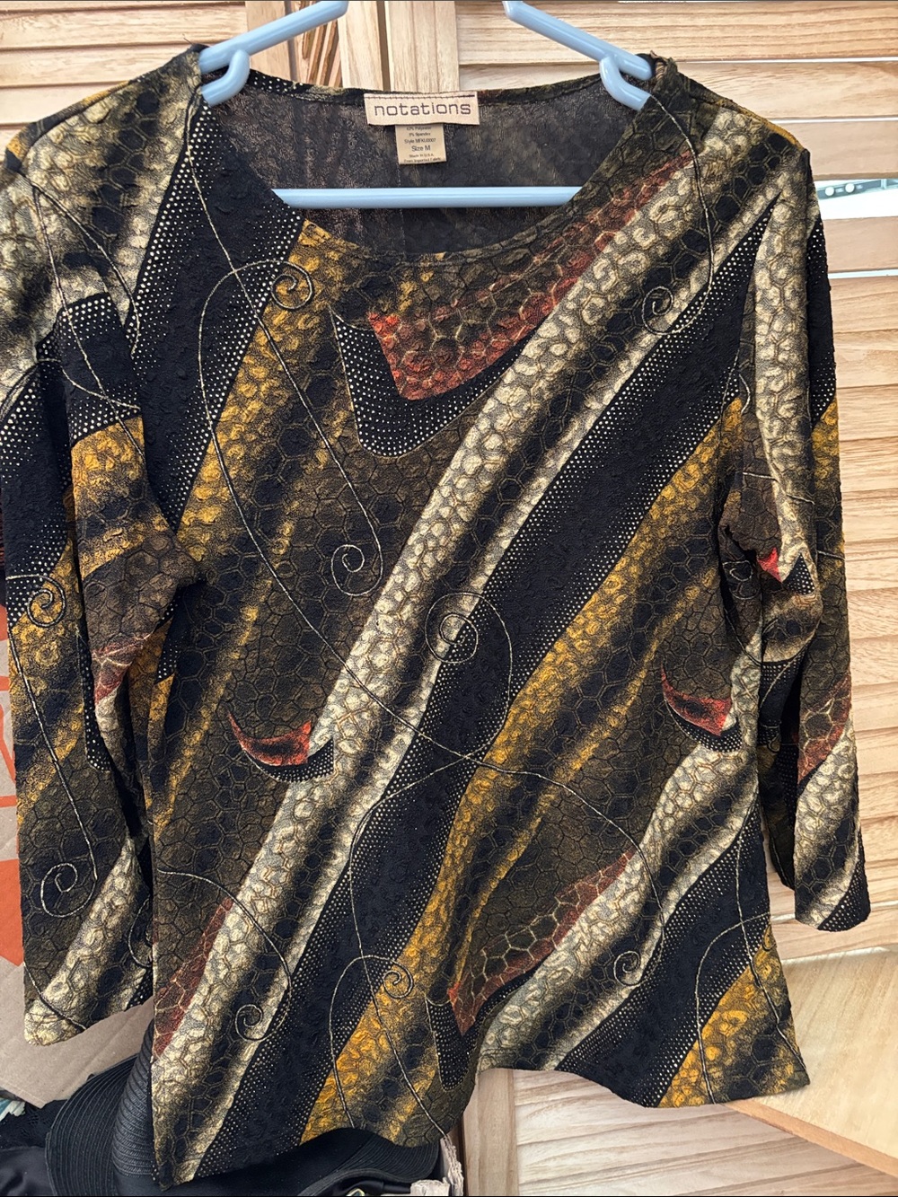 Notations Abstract Wave Top Medium